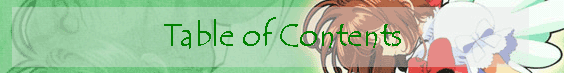 Table of Contents