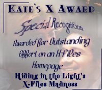 Kate's X-Award