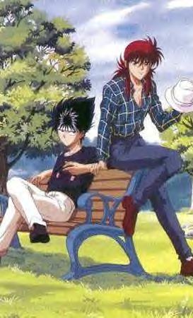Hiei and Kurama