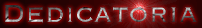 [Dedicator�a]