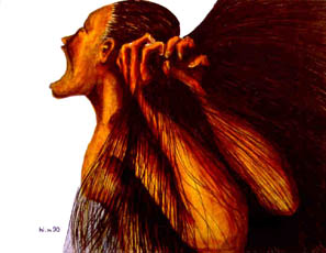 let the stress flow through your hair