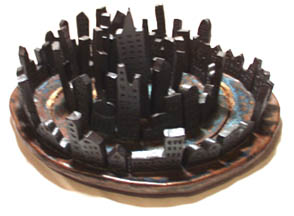 city plate