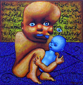 blue baby