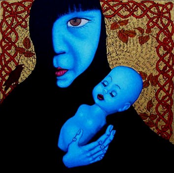 blue madonna