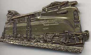 PRR GG-1 Brass-Finished Belt Buckle