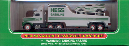 2001 Miniature Hess Racer Transport