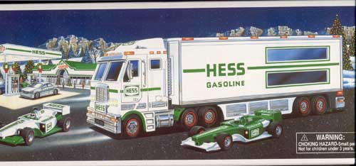 2003 Hess Toy Truck and Racecars