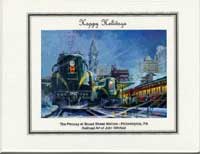 Pennsy at Broad Street Greeting Cards