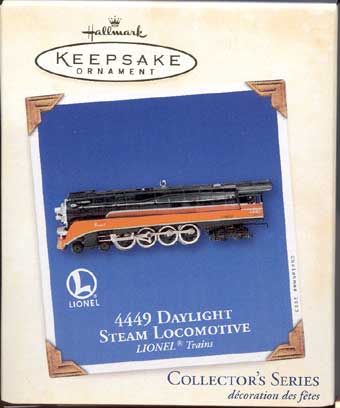 2003 Daylight Locomotive Keepsake Ornament