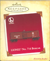 2005 Pennsylvaina Railroad Box Car Keepsake Ornament