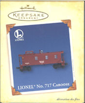 2005 Pennsylvaina Railroad Caboose Keepsake Ornament