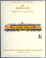 2006 Union Pacific Veranda Locomotive Keepsake Ornament