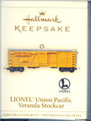 2006 Union Pacific Stock Car Keepsake Ornament