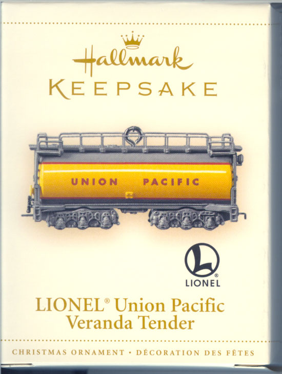 2006 Union Pacific Veranda Tender Keepsake Ornament