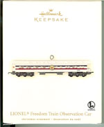2006 Union Pacific Stock Car Keepsake Ornament