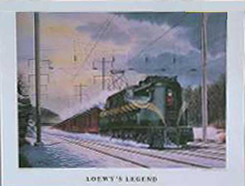 1985 Howard Fogg "Loewy's Legend" Poster
