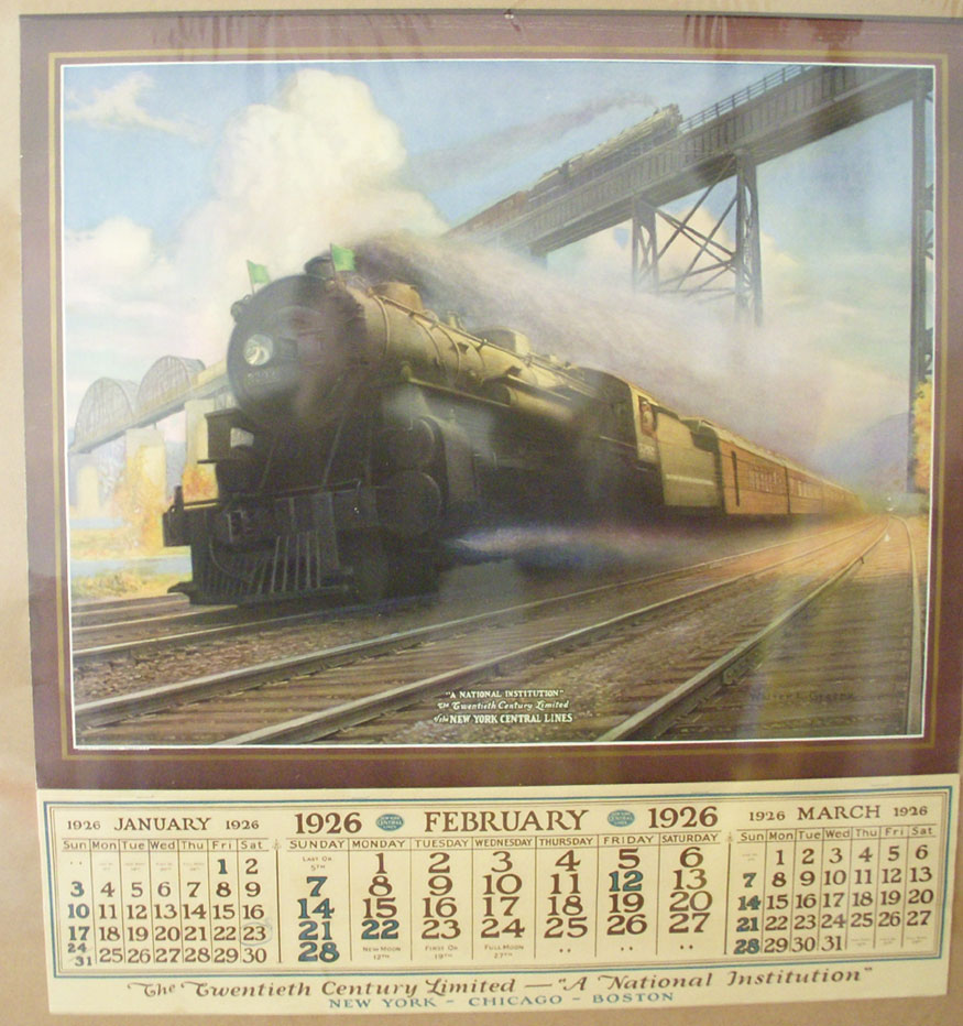 1926 NYC Calendar