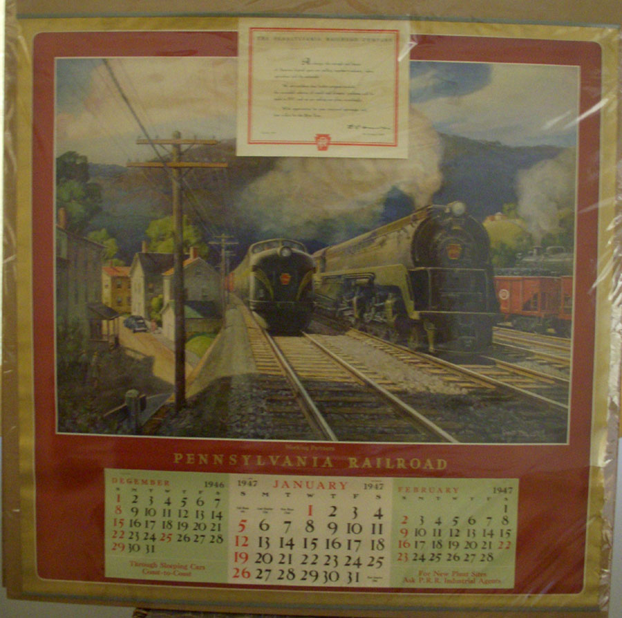 1947 PRR Calendar