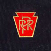Pennsylvania Railroad Keystone Herald Pin