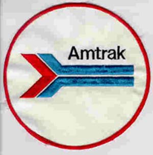 Amtrak Logo Patch