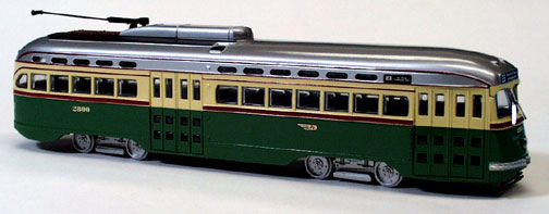 1950s Philadelphia PTC Trolley