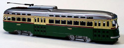 1950s Philadelphia PTC 
Trolley