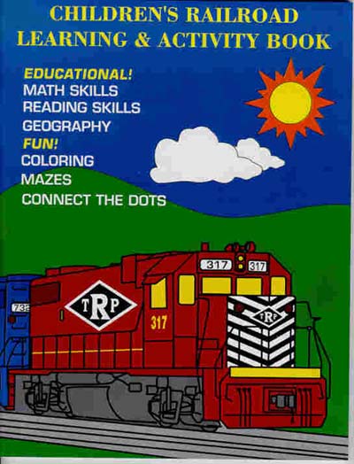 Children's Railroad Learing & Activity Book