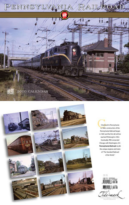 2010 PRR Calendar Cover & Back
