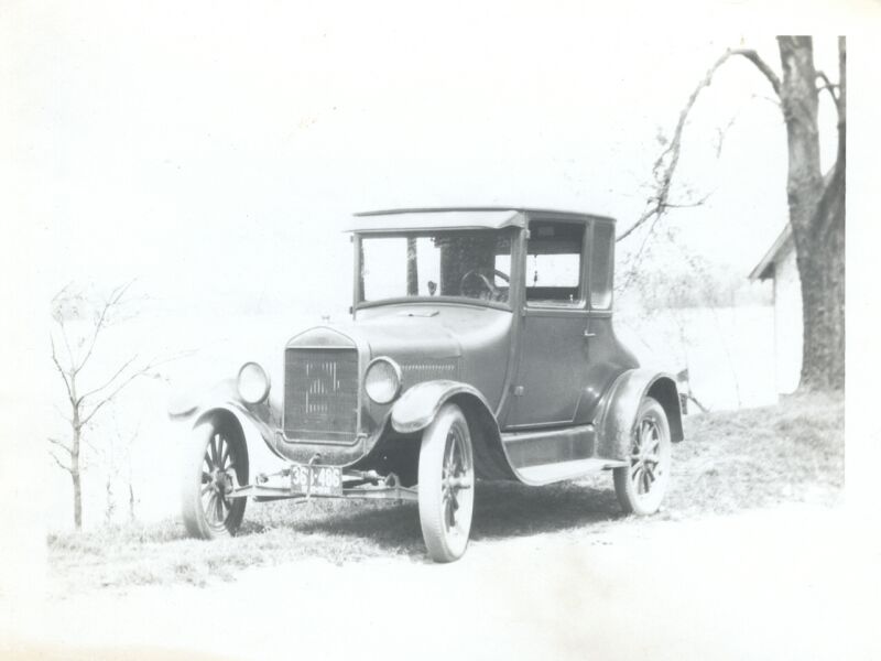 Dad's first automobile