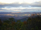 We stopped on the way up to catch a few sunset pictures.