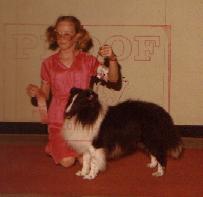 Melissa with Tramp
