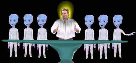 Hey you lot, how do you like my New Cabinet. They have powers 'beyond our ken'. I can honestly say that my latests proposals are 'OUT OF THIS WORLD"