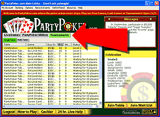 Poker Tournament