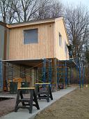 Exterior in Progress