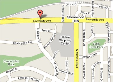 Map showing location of Pyare Sqaure Building