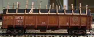 SP151382 G-50-22 gondola with bridge timbers