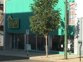 Loft and Prairie Lane Entrance on 7th Street