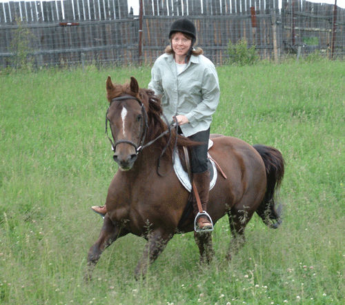 Horseback riding is a healthy activity