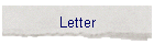 Letter