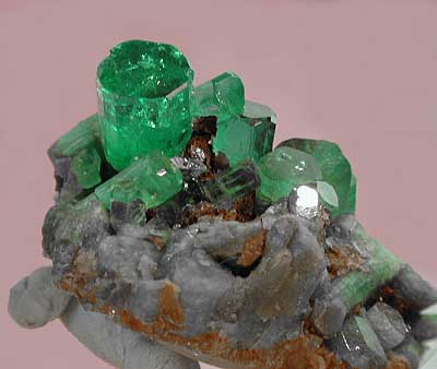 Emerald from Chivor, Colombia