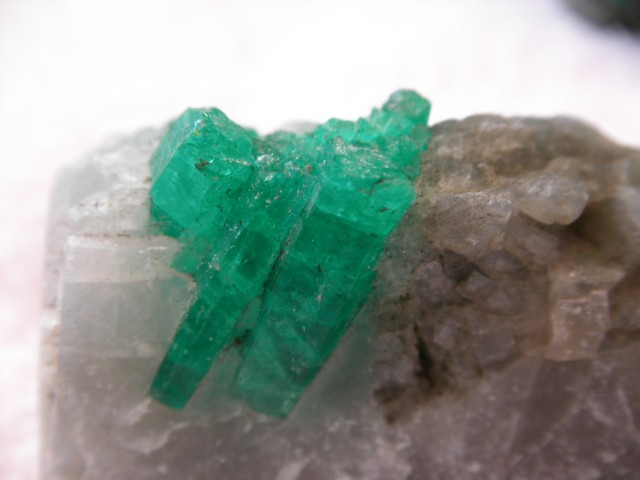 Emerald from Muzo, Colombia