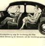 This cut drawing shows the seats disposition between the axles, 
the spacefull dimensioning of the body and the luggage accommodation possilities.