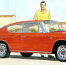 The McBottle Type 34 Fastback - note that the central head-lights were taken off
