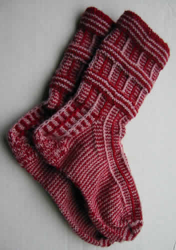 Mustersocke 01