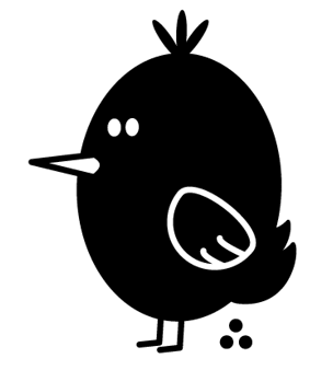 Watch The Birdy! That's our slogan. What do you mean, "rubbish"?