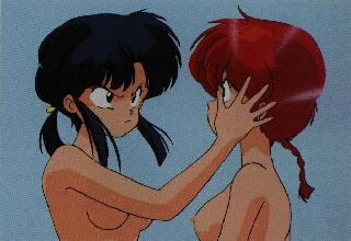 one the few times you see Akane and Ramna nude together