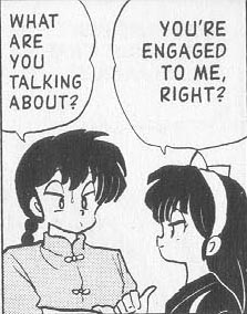 Engaged - so she believes