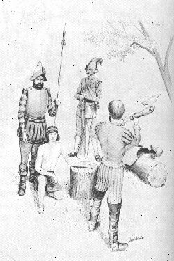 Mutilaci�n de Galvarino