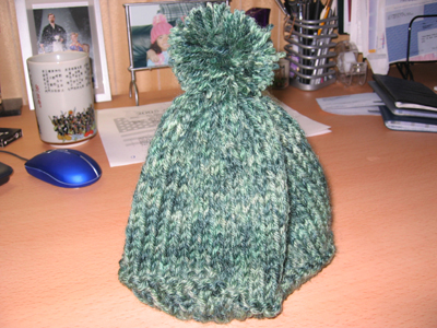 up an' hat 'em