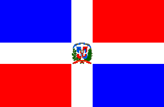 State flag of the Dominican Republic